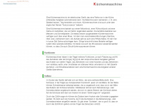 kuechenmaschine-tester.de Webseite Vorschau