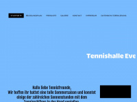 tennishalle-eversberg.de Webseite Vorschau