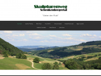 skulpturenweg-sbt.ch Webseite Vorschau