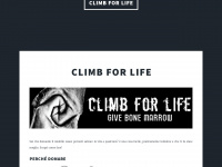 climbforlife.it Webseite Vorschau