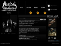 musical-massacre.de Webseite Vorschau
