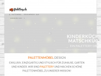 palettery.de Webseite Vorschau