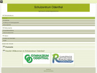 schulzentrum-odenthal.de Webseite Vorschau