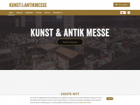 antikmesse.dk Webseite Vorschau