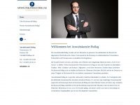 jblaw.ch Webseite Vorschau