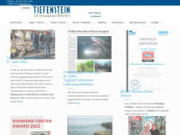 tiefenstein.ch Webseite Vorschau