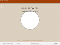 mimiandcrow-filmproduktion.de Webseite Vorschau