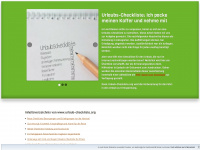 urlaub-checkliste.org Webseite Vorschau
