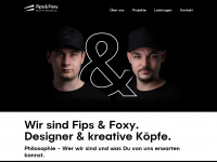 fipsfoxy.de Webseite Vorschau
