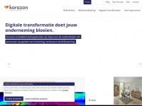 korazon.be Webseite Vorschau