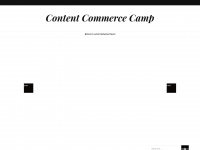 content-commerce-camp.de Webseite Vorschau