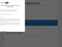 stau-a7.de Webseite Vorschau