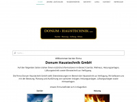 donum-ht.at Webseite Vorschau