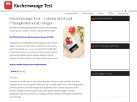 kuechenwaagetest.com Webseite Vorschau