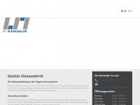 sanitaer-donauwoerth.de Webseite Vorschau