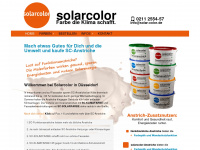 solar-color.de Webseite Vorschau