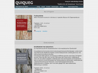 quiqueg-verlag.de Webseite Vorschau