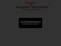 burgruine-scharzfels.de Webseite Vorschau