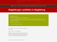 magdeburger-laufladen.de Webseite Vorschau