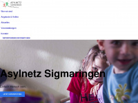 asylnetz-sigmaringen.de Webseite Vorschau