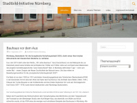 stadtbild-initiative-nuernberg.de Webseite Vorschau