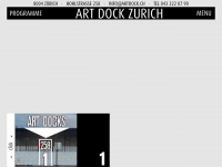 art-dock-zh.ch Webseite Vorschau