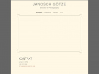 janoschgoetze.com Webseite Vorschau