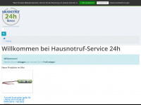 hausnotruf-service24.de Webseite Vorschau