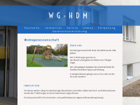 wg-hdm.ch Webseite Vorschau