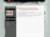 trashartmuseum.wordpress.com Webseite Vorschau