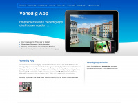 venedig-app.de Webseite Vorschau