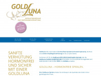 goldluna.de Webseite Vorschau