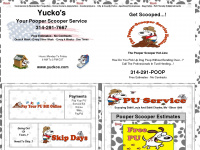 yuckos.com Webseite Vorschau