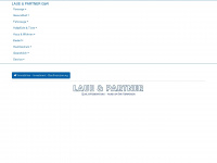 laue-partner.com Webseite Vorschau