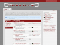 cupra5f.de Webseite Vorschau