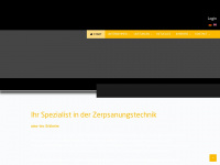 amo-tec.com Webseite Vorschau