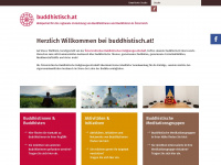 buddhistisch.at Webseite Vorschau