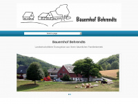 bauernhof-behrendts.de Webseite Vorschau