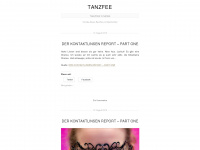 tanzfee.wordpress.com Webseite Vorschau