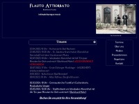 flauto-attiorbato.com Webseite Vorschau