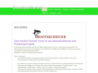 bootsscheune.com Webseite Vorschau