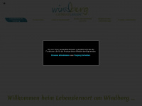 amwindberg.de Webseite Vorschau