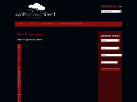 synthmusicdirect.com Webseite Vorschau