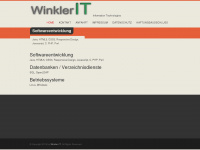 winkler-it.de Webseite Vorschau