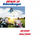 eckersberger-ski-golf.de Webseite Vorschau