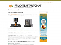 fruchtsaftautomat.com Webseite Vorschau