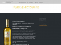 flaschenfotos.net Webseite Vorschau