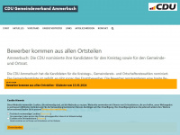 cdu-ammerbuch.de Webseite Vorschau