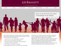 groenhoff-steuerberatung.de Webseite Vorschau