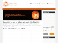 salzkristall-lampe.com Webseite Vorschau